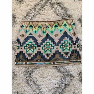 Express Embellished Skirt